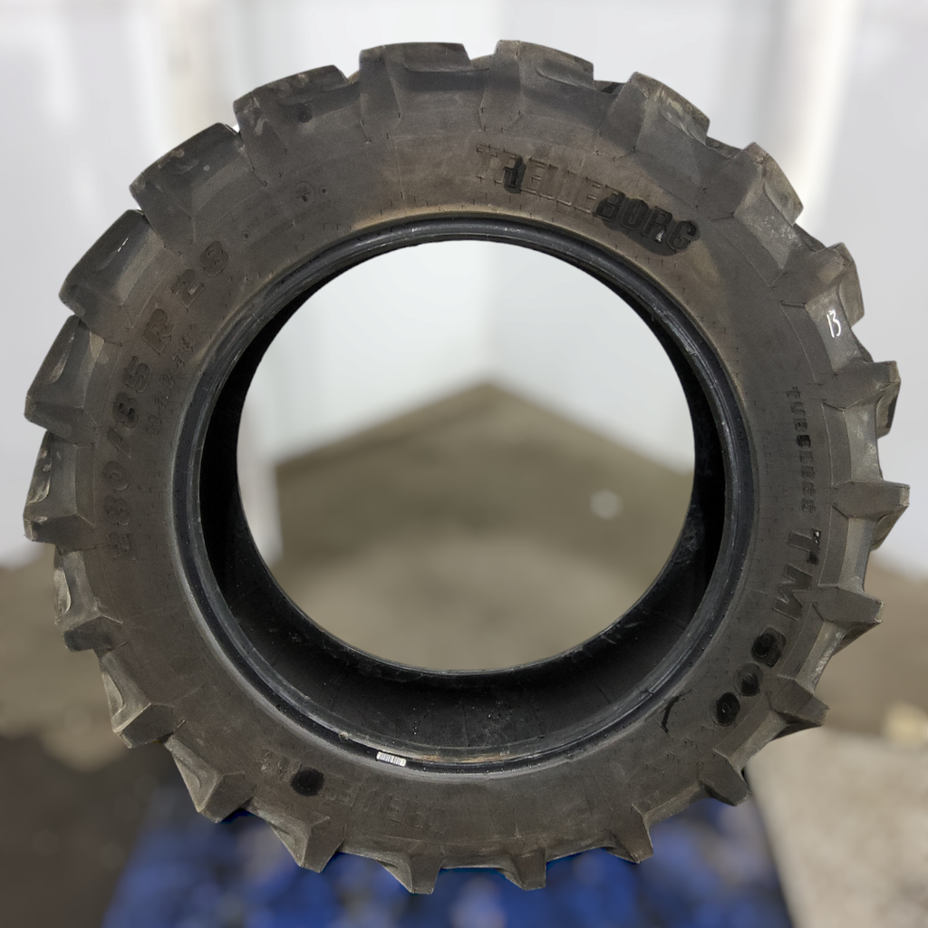 USED 280/85R28 Trelleborg TM600 R-1W 118A8 99% for Sale